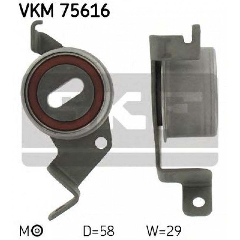 VKM 75616 SKF Ролик модуля натягувача ременя